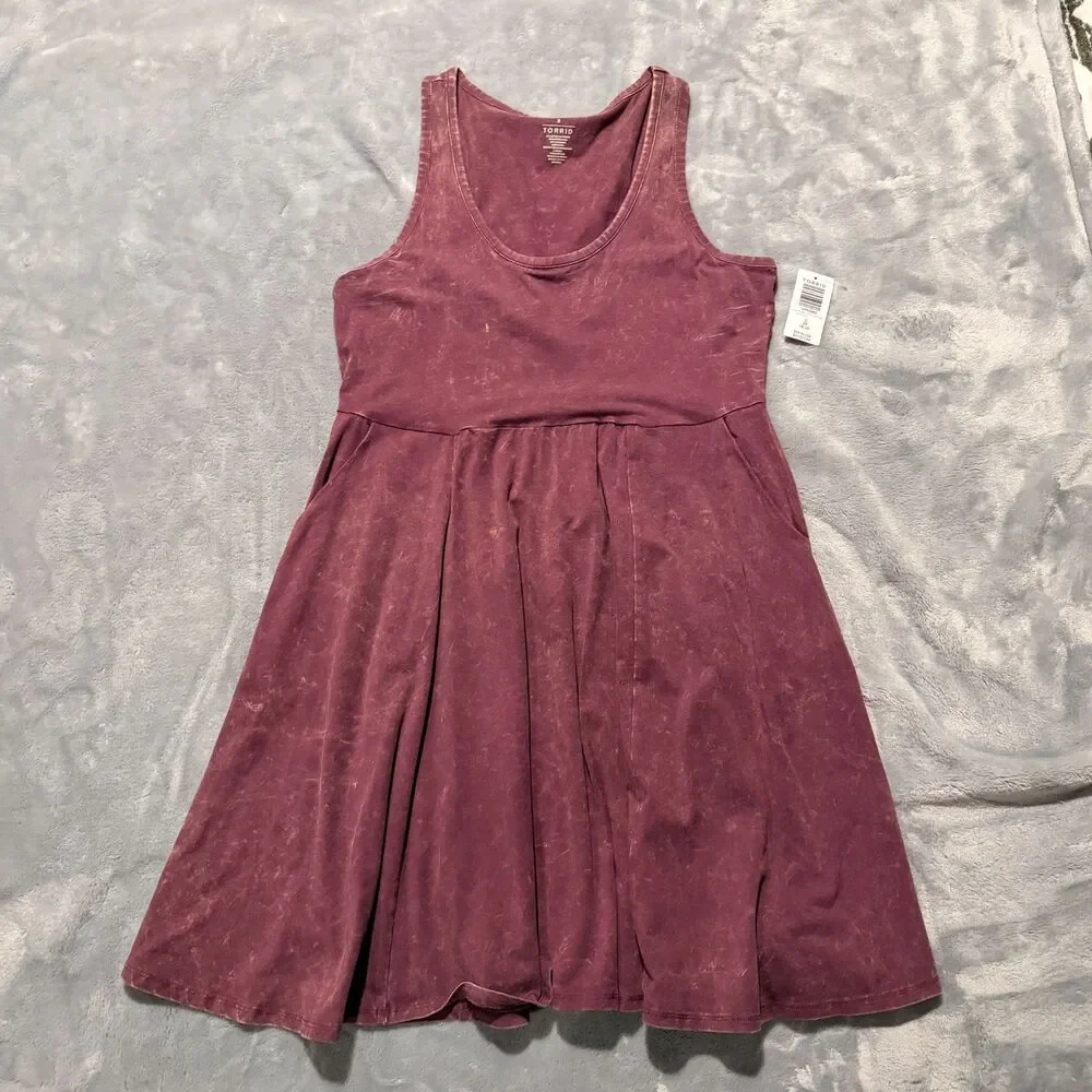 Torrid Foxy Skater Mini Dress - Picture 2 of 4